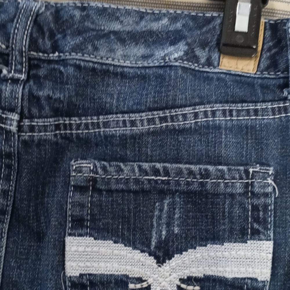 Maurices|| Distressed midi jeanskirt - Picture 5 of 8